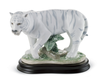 THE TIGER - Porcelain decorative object by Lladró - view 2