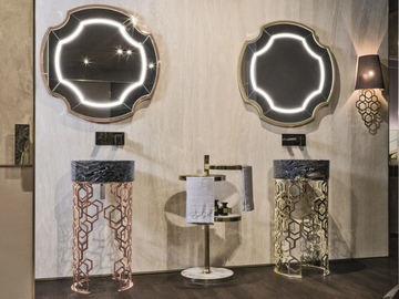 JACQUELINE - Freestanding round washbasin by Longhi - view 3