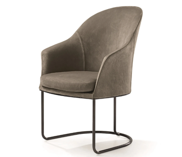 LILY - Upholstered chair by Longhi - view 3