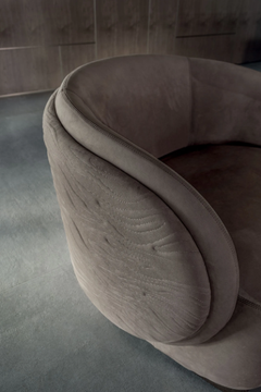 COCOON - Fabric armchair by Longhi - view 3