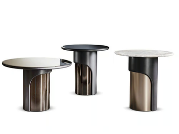 HARPER - Round coffee table by Longhi - view 2