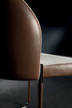 KIRA - Upholstered chair by Longhi - view 3
