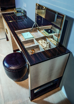 ORWELL MAKE UP - Wooden dressing table by Longhi - view 3