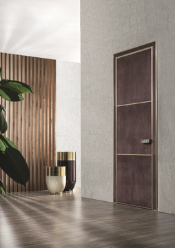 BE MINE - Hinged leather door by Longhi - view 3
