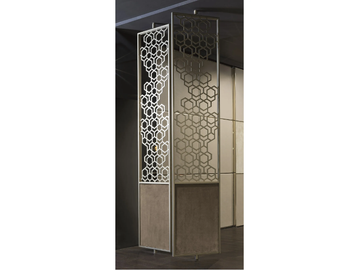 ROTARY - Custom aluminium room divider by Longhi - view 3