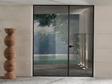 SPARK - Hinged glass door by Longhi - view 2