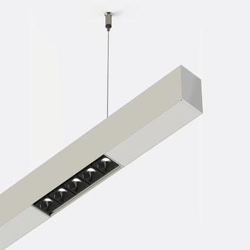 FILE - LED extruded aluminium pendant lamp by Lucifero's - view 3