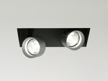MINI INCAS - Recessed adjustable painted metal spotlight by Lucifero's - view 2