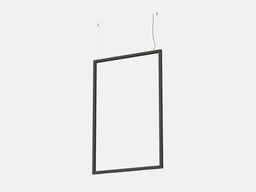 FILE FLEX SQUARE SUSPENSION S1015 - LED extruded aluminium pendant lamp by Lucifero's - view 2