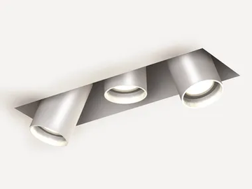 MINI SIGHT 3M - Recessed LED rectangular metal spotlight by Lucifero's - view 2