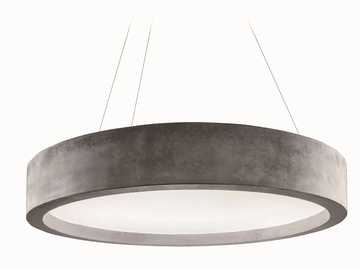 ZERO51 - LED cement pendant lamp by Lucifero's - view 2