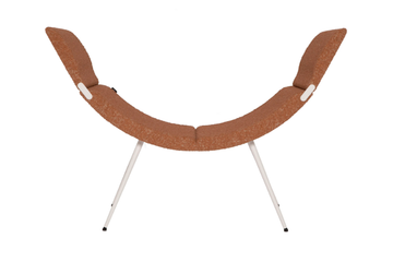 CLOP - Fabric easy chair with armrests by Luxy - view 3