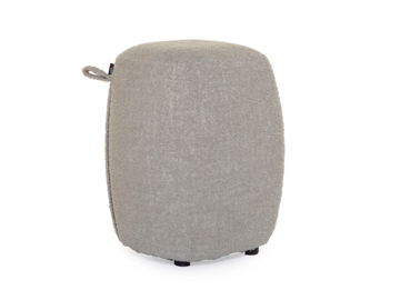 SEA SHELL - Upholstered round fabric pouf by Luxy - view 2