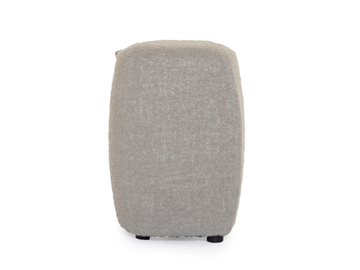 SEA SHELL - Upholstered round fabric pouf by Luxy - view 3