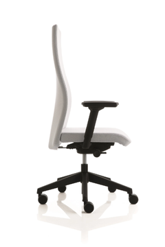 SMARTOFFICE - Upholstered fabric office chair with armrests by Luxy - view 3
