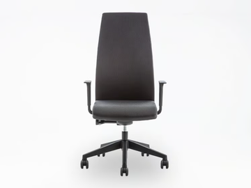 SMARTOFFICE - Swivel height-adjustable office chair with castors by Luxy - view 2