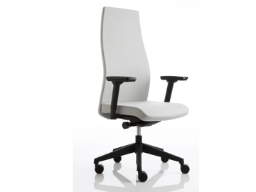 SMARTOFFICE - Upholstered fabric office chair with armrests by Luxy - view 2
