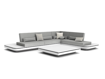 ELEMENTS - Sectional fabric sofa by MANUTTI - view 2