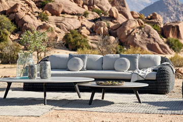 KOBO - 3 seater rope garden sofa by MANUTTI - view 3