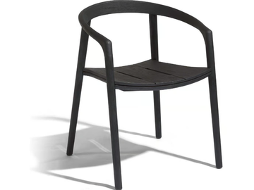 SOLID - Stackable teak chair by MANUTTI - view 2