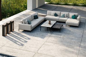 ZENDO SENSE - Fabric garden armchair by MANUTTI - view 3