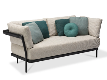 FLOWS - 2 seater fabric sofa by MANUTTI - view 2