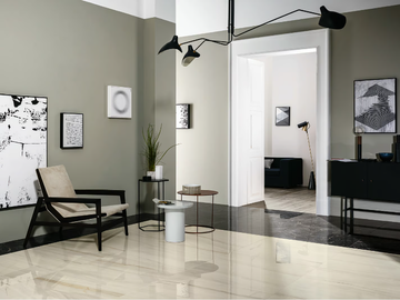 ALLMARBLE - Porcelain stoneware flooring with marble effect by MARAZZI - view 3