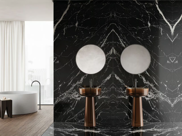 NAPOLEON BLACK - Indoor marble wall/floor tiles by MARGRAF - view 3