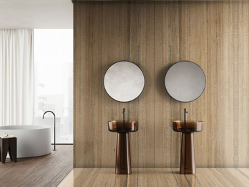 TRAVERTINO OCEAN SILVER - Indoor travertine wall/floor tiles by MARGRAF - view 3