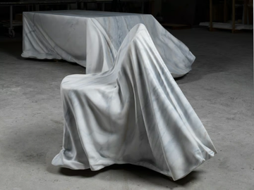 VELATA - Marble chair by MARGRAF - view 3