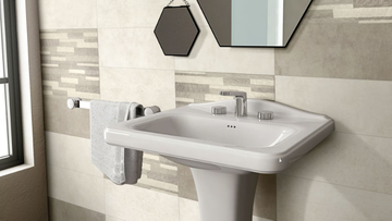 BOSTON WHITE - Porcelain stoneware wall tiles with concrete effect by MARINER - view 3