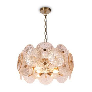 ASTER - Glass chandelier by MAYTONI - view 3
