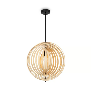 ROOTS - Wooden pendant lamp by MAYTONI - view 3