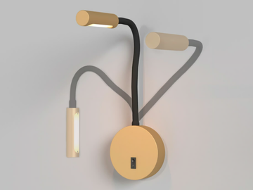 STEM - LED adjustable wall lamp with swing arm by MAYTONI - view 2