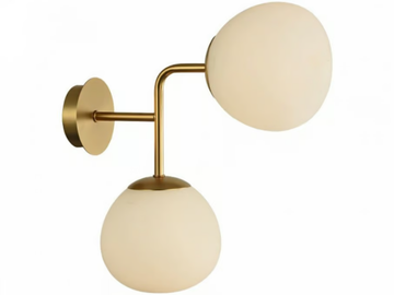 ERICH - Glass wall lamp with fixed arm by MAYTONI - view 2