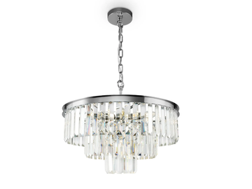 REVERO - Glass chandelier with crystals by MAYTONI - view 2