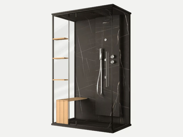 ZEN HAMMAM IDRO - Hydromassage or steam shower cabin by MEGIUS - view 3