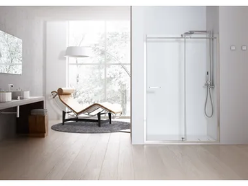 SOLODOCCIA® PB1 - Niche shower cabin with hinged door by MEGIUS - view 2