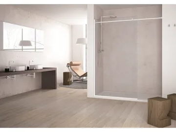 SOLODOCCIA SEPARÈ SN0 - Glass Walk in shower by MEGIUS - view 2