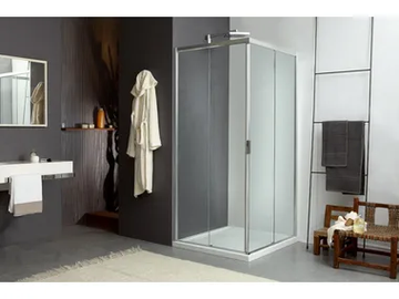 MORE LIVE Z - Corner shower cabin with sliding door by MEGIUS - view 2