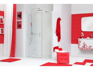 WEB 5.0 B1F - Niche shower cabin with hinged door by MEGIUS - view 2