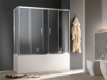 MORE LIVE V+LV - Glass bathtub wall panel by MEGIUS - view 2