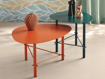 COOKIE - Steel coffee table by MEMEDESIGN - view 2