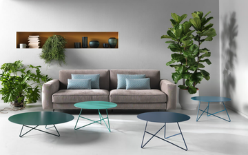 ERMIONE - Round metal coffee table by MEMEDESIGN - view 3