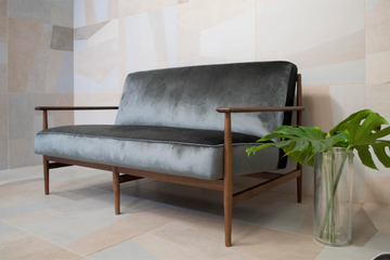 GAIA - 2 seater fabric sofa by MG12 - view 3