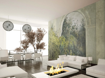 800S - Trompe l'oeil landscape wallpaper by MILLE997 - view 2