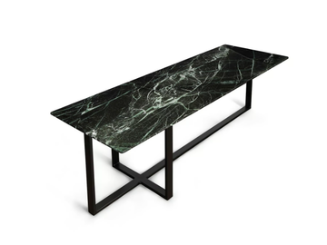 AFRODITE - VERDE SAINT DENIS MARBLE - Rectangular natural stone coffee table by MILLE997 - view 2