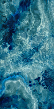 ELECTRIC OCEAN - Glass Decorative panel by MILLE997 - view 3