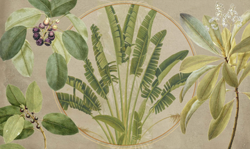 BOTANICAL - Panoramic wallpaper with floral pattern by MILLE997 - view 3