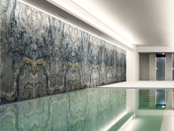 GREY MAGMA - Decorated glass Decorative panel by MILLE997 - view 2